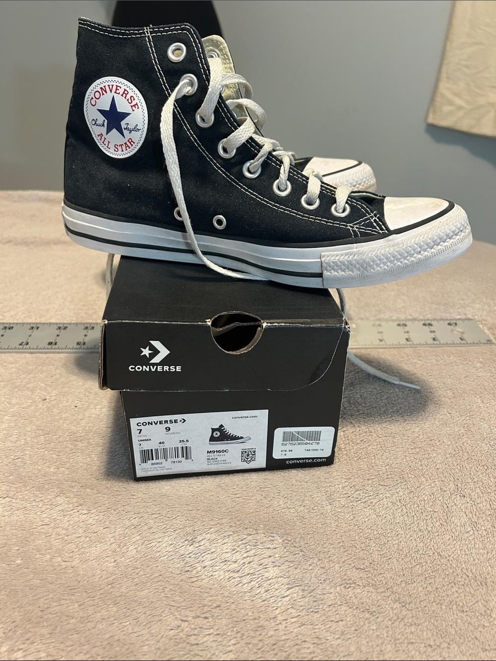 Converse Black High-Top Kids' Chuck Taylor Sneakers